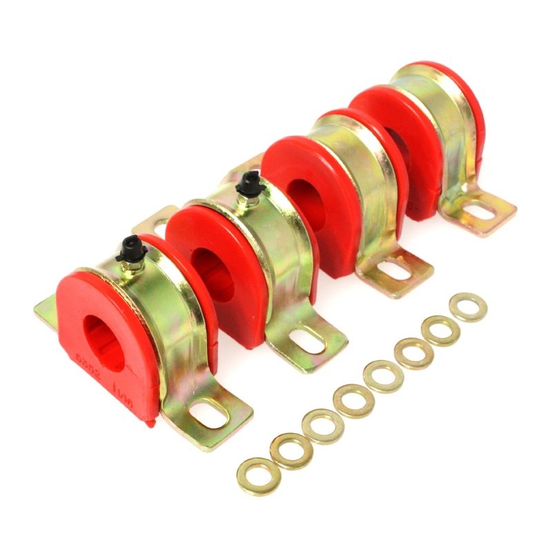 Energy Suspension 1-1/16in Gm Greaseable S/B Set - Red