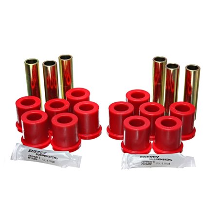 Energy Suspension Fd 2Wd Rr Sprg Bush Set - Red