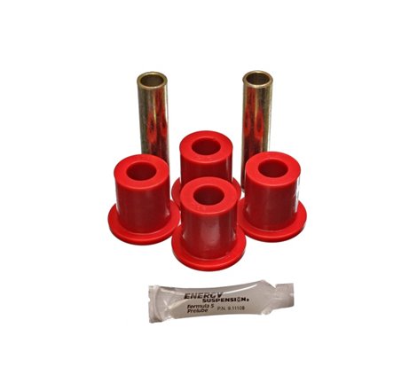 Energy Suspension Rr Spring Frame Shackle Kit - Red