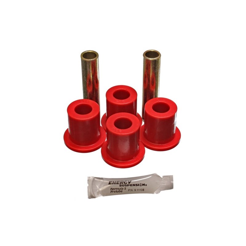 Energy Suspension Rr Spring Frame Shackle Kit - Red