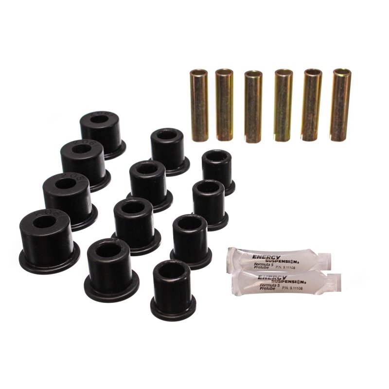 Energy Suspension Rear Spring Bushings - Black