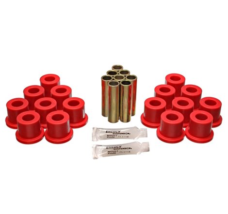 Energy Suspension Spring Bushings - Red