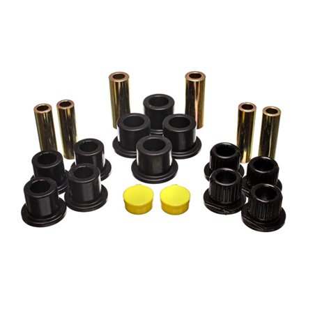 Energy Suspension Rear Leaf Spring Bushing Set - Black