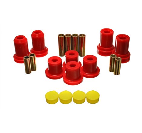 Energy Suspension F150 2Wd Frt Cab Set - Red