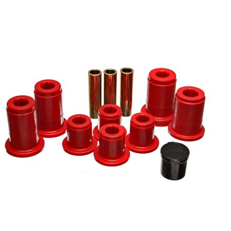 Energy Suspension Frt Control Arm Bushing Set - Red