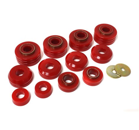 Energy Suspension Fd 4Wd Body Mounts - Red