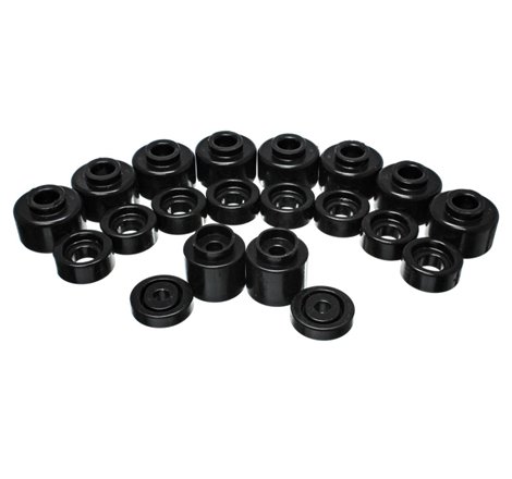 Energy Suspension Body Mount Set - Black