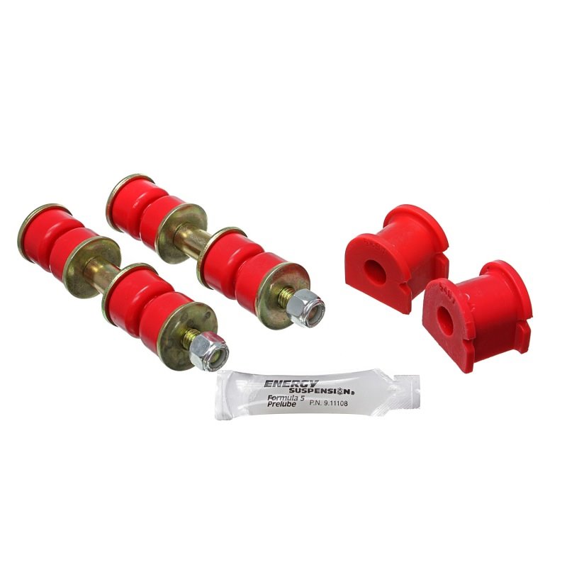 Energy Suspension 13Mm Rear Swaybar Bushing Set - Red