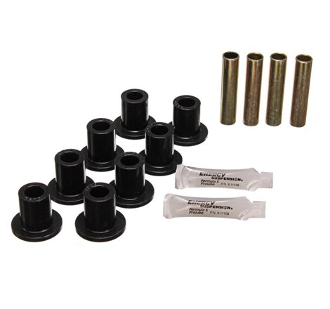 Energy Suspension Front Leaf Spring Bushing Set - Black