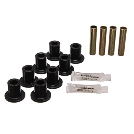 Energy Suspension Front Leaf Spring Bushing Set - Black