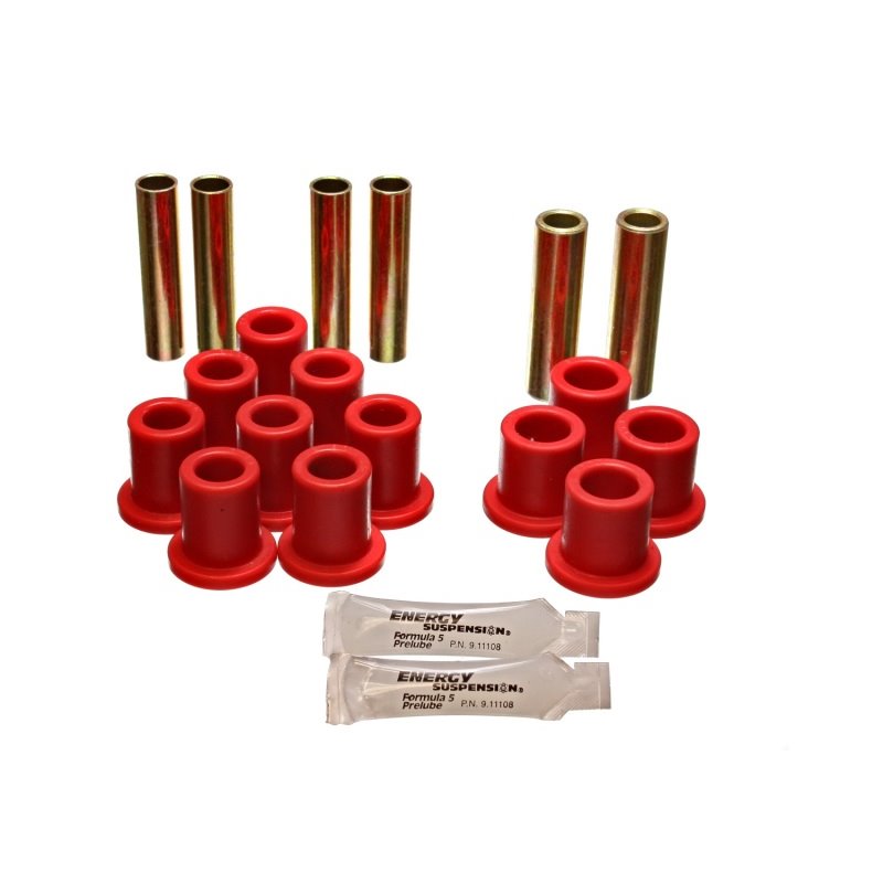 Energy Suspension Spring Bushings - Red