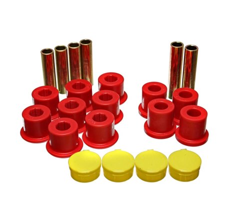 Energy Suspension Rear Leaf Spring Set - Red