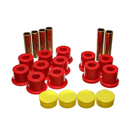 Energy Suspension Rear Leaf Spring Set - Red