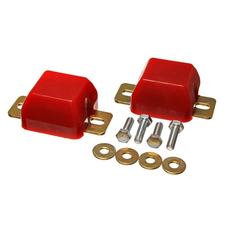 Energy Suspension Rear Axle Bump Stop Set - Red