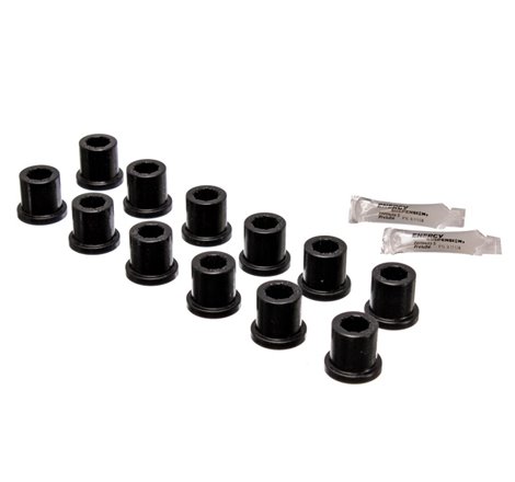 Energy Suspension Rear Spring & Shackle Bushing - Black