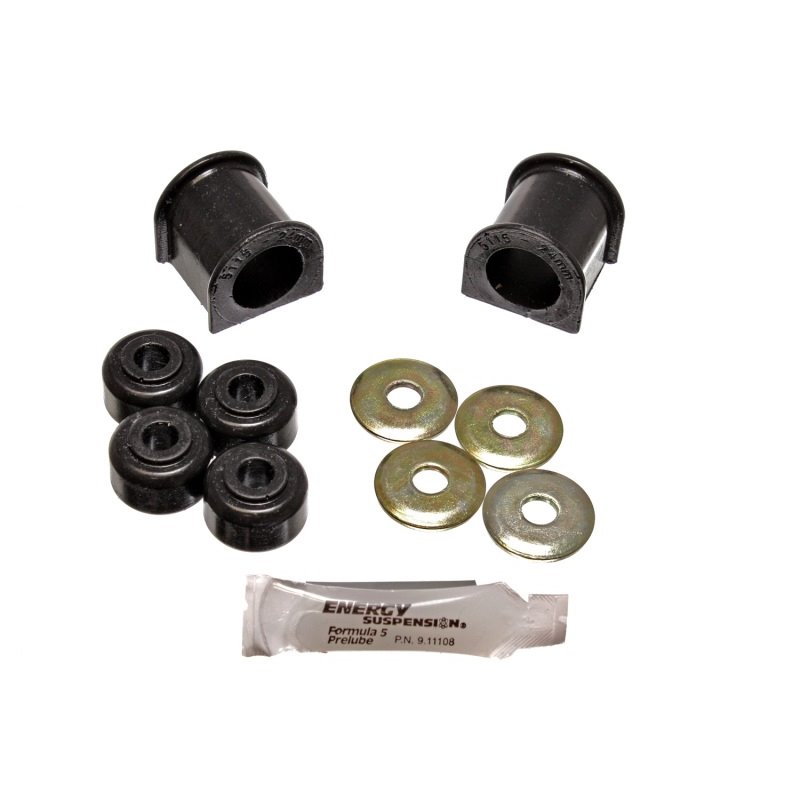 Energy Suspension 24Mm Front Stabilizer Bushings - Black