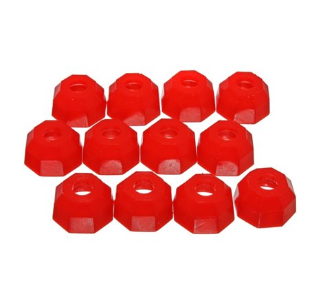 Energy Suspension Tie Rod End Boot Oct-Box Of 12 - Red