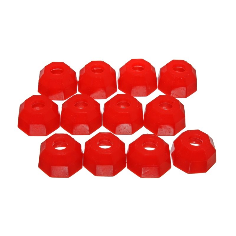 Energy Suspension Tie Rod End Boot Oct-Box Of 12 - Red