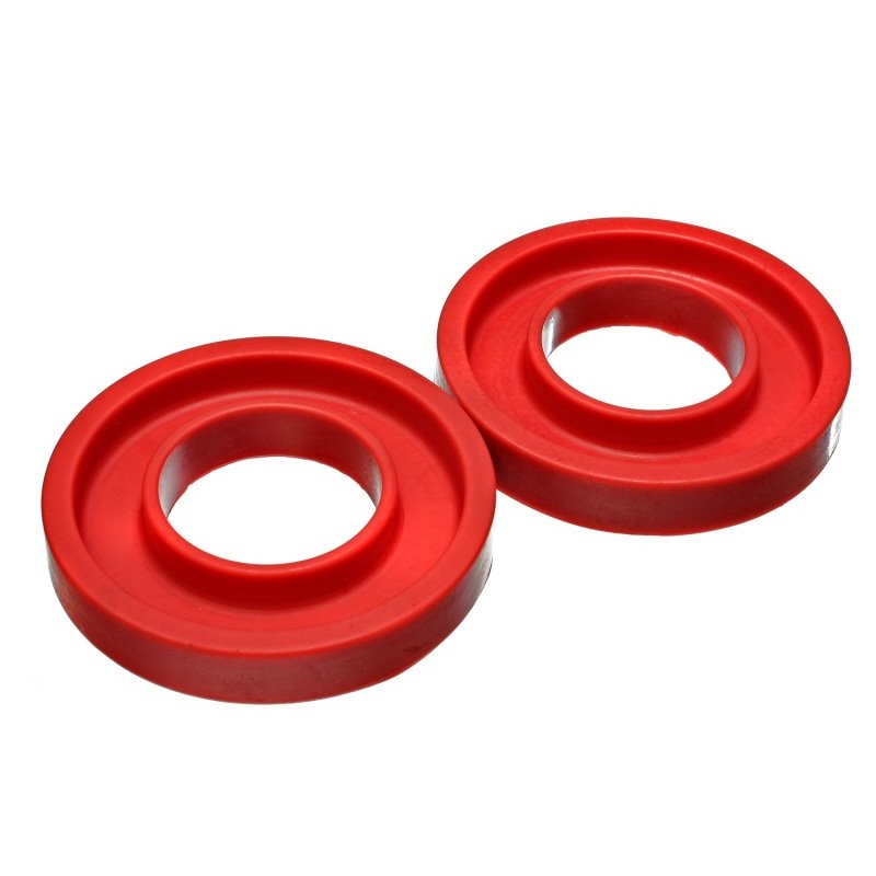 Energy Suspension Coil Spring Isolator Set - Red