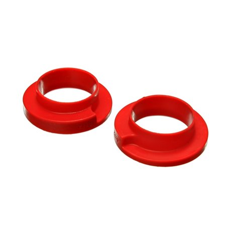 Energy Suspension Coil Spring Isolator Set - Red