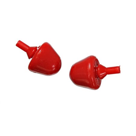 Energy Suspension Bump Stop Round Bullet Nose - Red