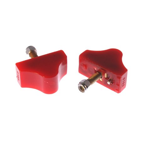 Energy Suspension Gm Lwr B Stop Single Hump Set - Red