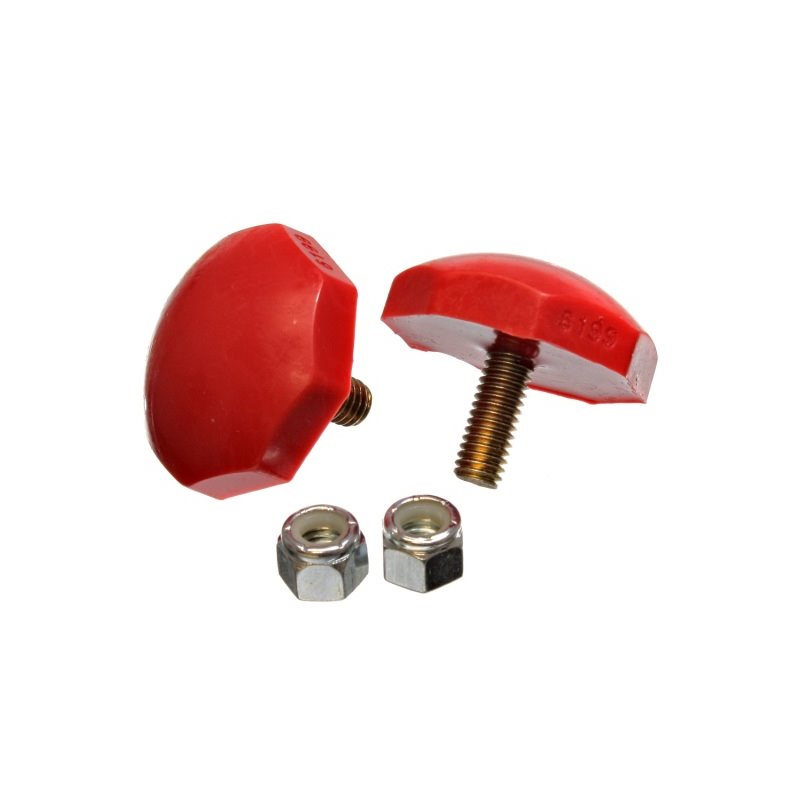 Energy Suspension Octagon Bump Stop Set - Red