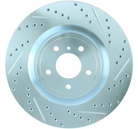 StopTech Select Sport Sport Nissan Slotted and Drilled Front Left Rotor