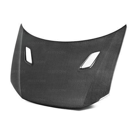 Seibon 12-13 Honda Civic 2Dr MG-Style Carbon Fiber Hood