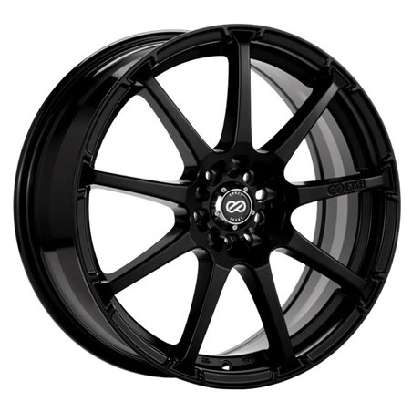 Enkei EDR9 17x8 5x112/114.3 45mm Offset 72.6 Bore Dia Matte Black Wheel