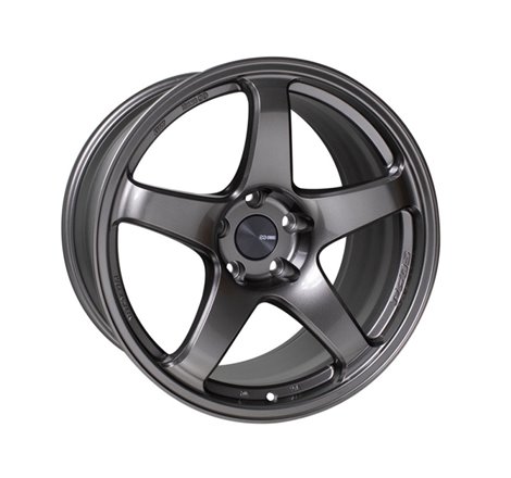 Enkei PF05 19x8.5 5x112 38mm Offset 75mm Bore Dark Silver Wheel