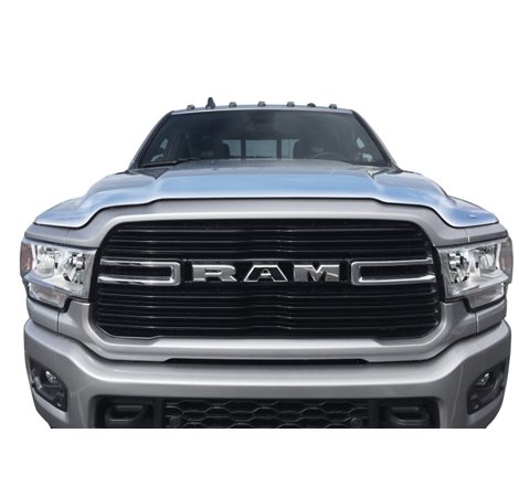 AVS 19-21 RAM 2500/3500 Aeroskin Hood Shield - Chrome