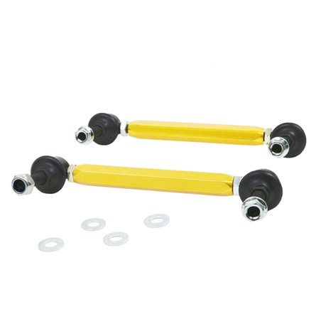 Whiteline Universal Swaybar Link Kit-Heavy Duty Adj Steel Ball w/ 10mm Ball/Ball