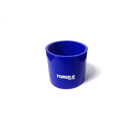 Torque Solution Straight Silicone Coupler: 2.5in Blue Universal