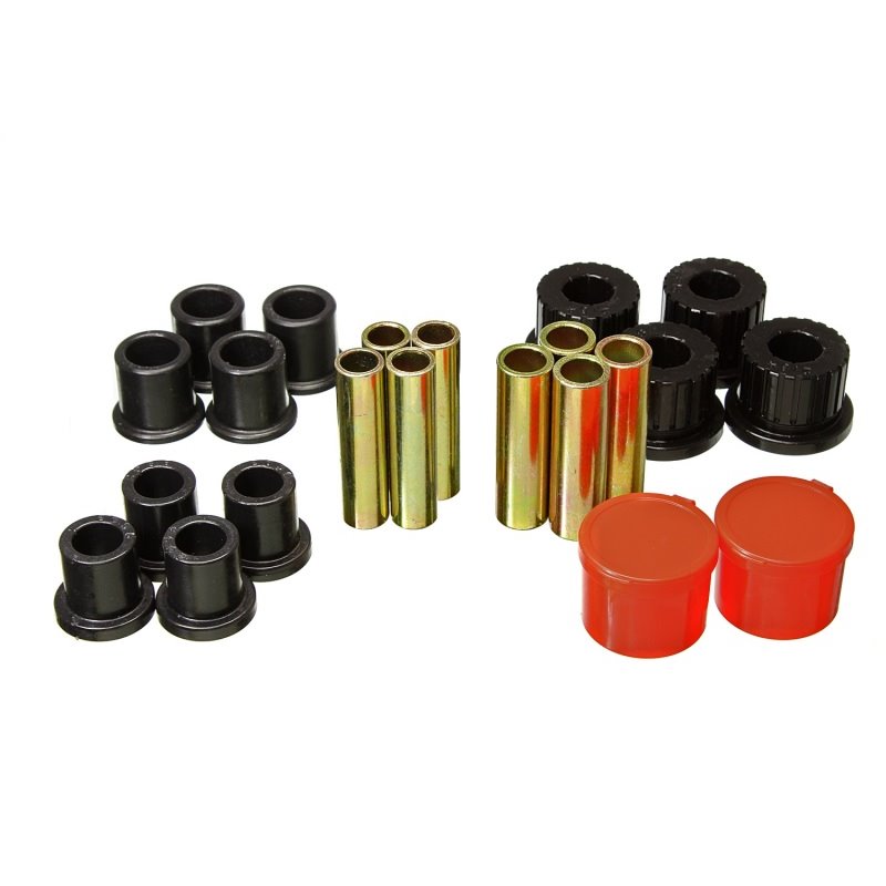 Energy Suspension 98-11 Ford Ranger 2/4WD Rear Leaf Spring Bushing Set - Black