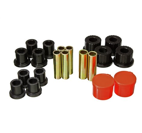 Energy Suspension 98-11 Ford Ranger 2/4WD Rear Leaf Spring Bushing Set - Black