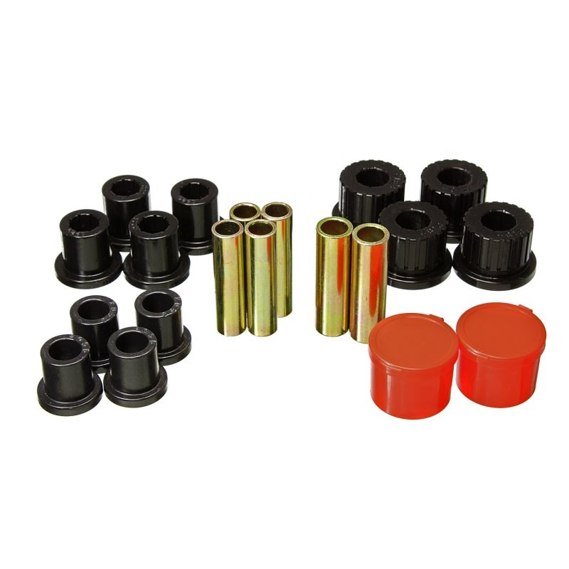 Energy Suspension 98-11 Ford Ranger 2/4WD Rear Leaf Spring Bushing Set - Black