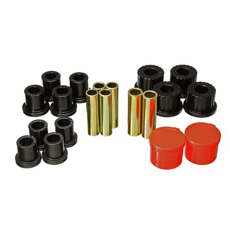 Energy Suspension 98-11 Ford Ranger 2/4WD Rear Leaf Spring Bushing Set - Black