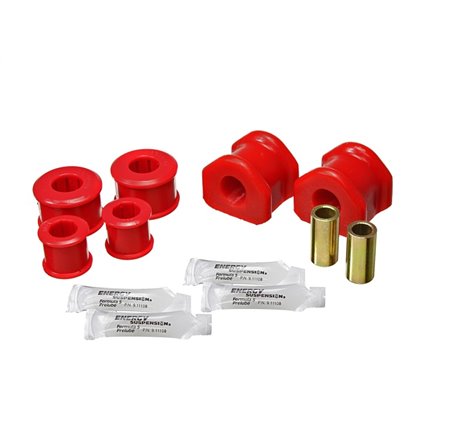 Energy Suspension 11-14 Ford Mustang Front Sway Bar Bushing Set 22mm - Red