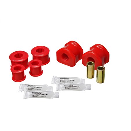 Energy Suspension 11-14 Ford Mustang Front Sway Bar Bushing Set 22mm - Red