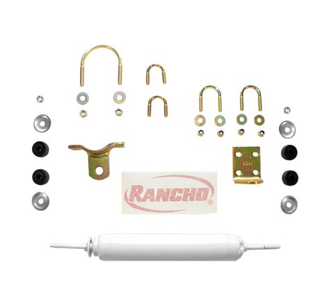 Rancho 59-66 Jeep CJ3 Front Steering Stabilizer Kit