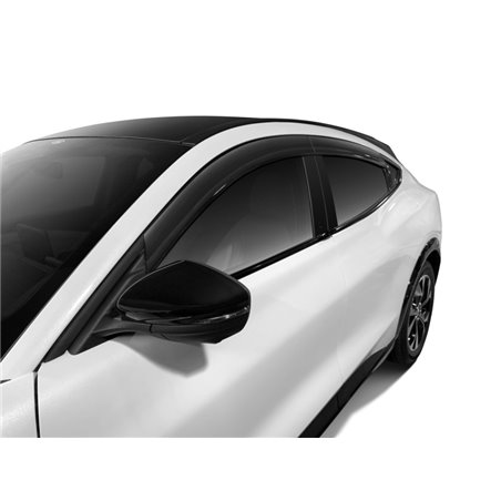 AVS 202+ Ford Mustang Mach-E Ventvisor Low Profile Deflectors 4pc - Smoke