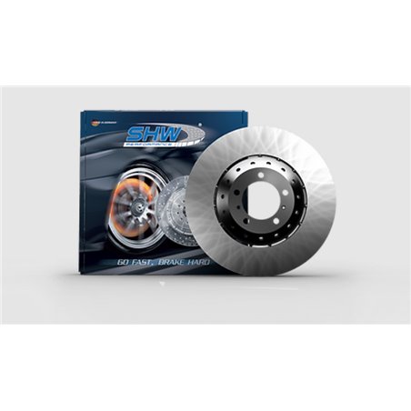 SHW 20-22 Audi S6 Premium Plus Front Smooth Lightweight Brake Rotor