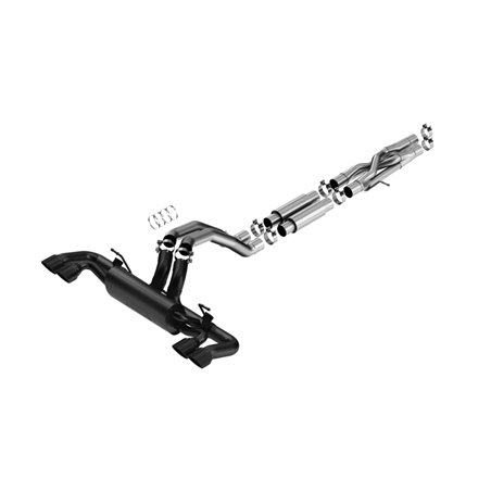 Borla 21-22 Jeep Wrangler Rubicon 392 6.4L V8 AT 4WD 4DR S-Type Cat-Back Exhaust - Coated Black