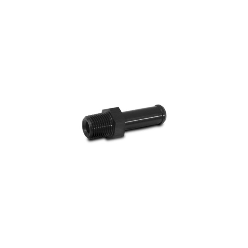 Vibrant Straight Adapter Fitting (NPT to Barb) 1/8in NPT x 3/16 Barb