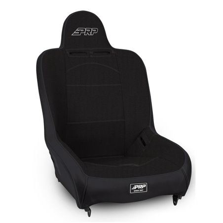 PRP Premier High Back Suspension Seat (Two Neck Slots) - All Black