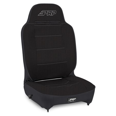 PRP Enduro High Back Reclining Suspension Seat (Passenger Side) - All Black