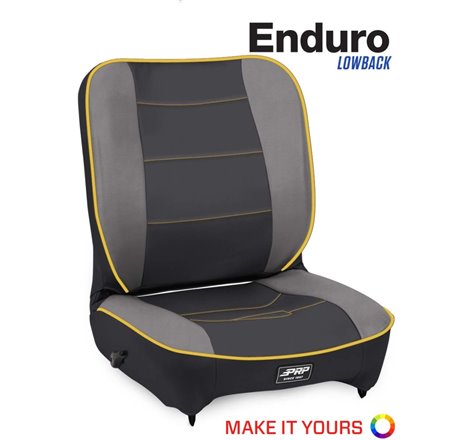 PRP Enduro Low Back Reclining Suspension Seat (Passenger Side)