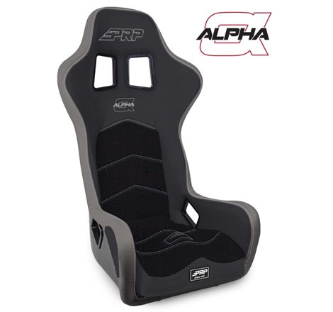 PRP Alpha Composite Seat- Black/Grey