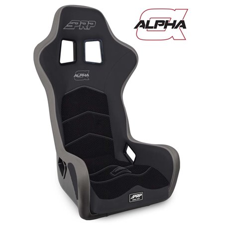 PRP Alpha Composite Seat- Black/Grey